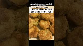 Abobrinha empanada abobrinha acompanhamentos dicasculinarias empanado frituras receitas [upl. by Sandor]