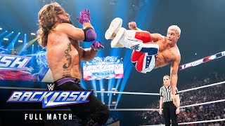 FULL MATCH Cody Rhodes vs AJ Styles – WWE Title Match WWE Backlash France [upl. by Paz]