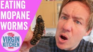 MOPANE WORM CATERPILLAR TASTE TEST [upl. by Rosemary]