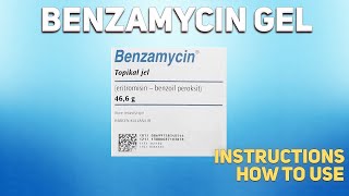 Benzamycin gel how to use treatment of moderate acne [upl. by Corby]