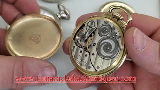 The Very Basic Pocket Watch Nomenclature  Open Face  Simple Terminology [upl. by Neellek]