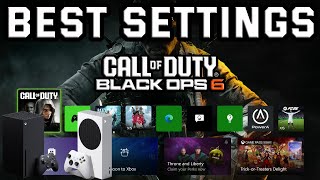 BEST Xbox Series XS Settings  Call Of Duty Black Ops 6  Graphics Controller 120FPS [upl. by Lamprey635]