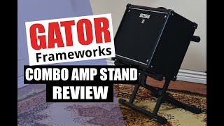 Gator Frame Works Adjustable Guitar Stand Review [upl. by Aciretahs]