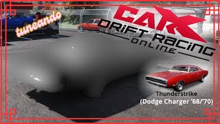 Tuneando el Thunderstrike Dodge Charger 6870 en CarX Drift [upl. by Volpe607]