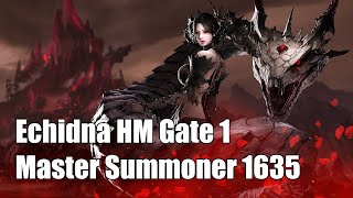 Lost Ark Master Summoner  Echidna Hard Mode Gate 1  1635 [upl. by Dash]