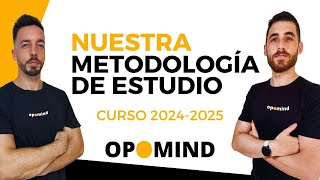 Nuestra Metodología de Estudio  Academia Opomind Curso 20242025 [upl. by Llewxam]