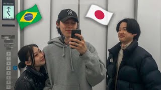 NAMORADA JAPONESA e MELHOR AMIGO JAPONÊS 【VLOG】 [upl. by Geno91]