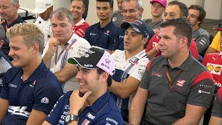 Inside The F1 Drivers Briefing  2017 US Grand Prix [upl. by Aillil]