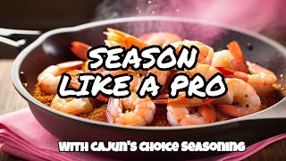 Transform Ordinary Shrimp With Cajuns Choice Seasoning Mix [upl. by Tacye]