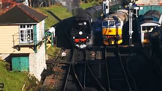 Battle of Britain Class 34070 Manston [upl. by Jolynn]