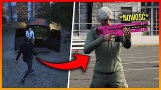 NOWY VAN Z BRONIĄ I WSZYSTKIE NOWE BRONIE Z NAJNOWSZEGO DLC  GTA ONLINE [upl. by Wilhelmine316]