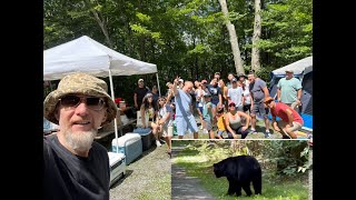 EL OSO Y NOSOTROS DE CAMPING AT TOBYHANNA STATE PARK [upl. by Nireil325]