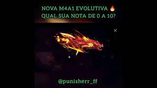 Nova M4a1 evolutiva do Free Fire [upl. by Dasi]