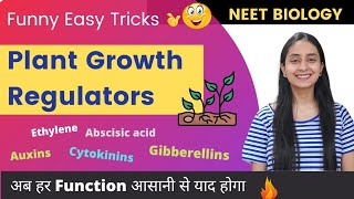 Super Easy Tricks to Learn All PLANT HORMONES Functions  NEET BIOLOGY [upl. by Shank]