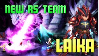 Summoners War  New RoW R5 Team Featuring FrontLine Laika [upl. by Halla]