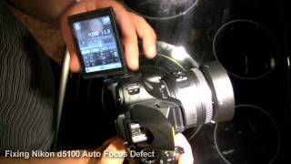 Fixing Nikon D5100 Auto Focus Defect [upl. by Dlorah]