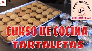 Como hacer Tartaletas  Curso de picaderas y bocadillos [upl. by Bowles]