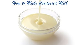 How to make Condensed Milk  Sunday Special [upl. by Naenej]