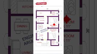 23 X 36  House plan  house design  Home plan  home design  Modern house  Engineer Aruljothi [upl. by Ahsirpac926]