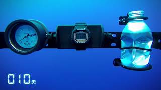 GShock Challenge The Limit Water Test  DW5600 [upl. by Trilly125]