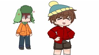 â†â€” I HATE THIS RINGTONE  south park  gacha  platonic kyman [upl. by Donetta]