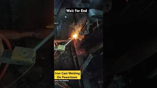 Iron Cast Welding On Powerloom trickswelding for beginners shorts tricks tips creative iron [upl. by Faxan472]