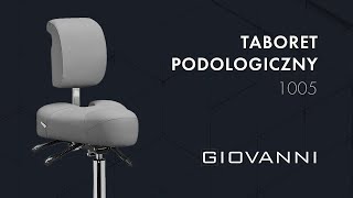 Taboret Podologiczny GIOVANNI model  1005 [upl. by Eiramaneet]