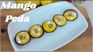 Mango Peda Recipe  मैंगो पेड़ा  Yummy and Tasty Peda Recipe by Alka Cuisine [upl. by Flower101]