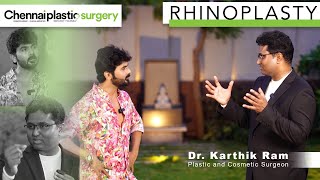 Rhinoplasty  Dr Karthik Ram  Chennai Plastic Surgery [upl. by Simonetta]