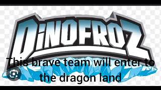 Dinofroz revenge theme song with lyrics 💙💙💙💙 [upl. by Elleret194]