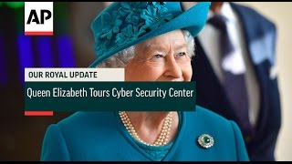 Queen Elizabeth Tours Cyber Security Center  2017  Our Royal Update  9 [upl. by Allicserp]