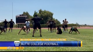 Butte College Football is getting ready for the season [upl. by Ennovyahs]