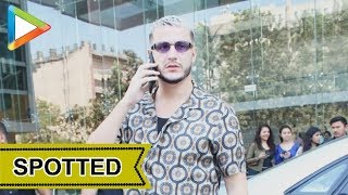 DJ Snake Spotted at Karan Johars Dharma Production Office Mumbai [upl. by Hebel939]