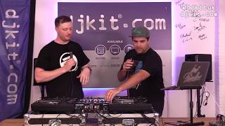 Reloop RP8000MK2 amp Elite  Best setup for Scratch DJs Demo amp review w Jimi Needles TheRatCave [upl. by Arelc]