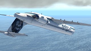 Flying Inverted  Alaska Airlines Flight 261  Mayday Air Disaster 4K [upl. by Nyleve23]