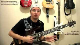 Slap Bass Groove nº 07 AULA [upl. by Eelarual207]