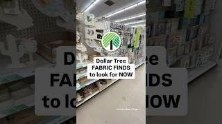 Love it when Dollar Tree brings out new patterns DollarTreeCrafts FabricFinds CraftingSupplies [upl. by Corine]