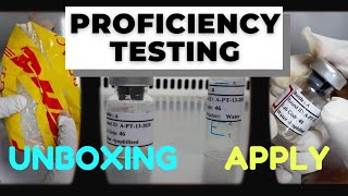 Proficiency Testing PTUnboxing A PT Sample ISO 17025 amp 15189 [upl. by Mano]