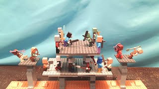 LEGO Minecraft Knockout competition stop motion animation [upl. by Wardieu]