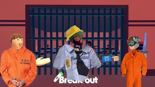 we gotta escape jail Prison Life Rec room [upl. by Schlosser]