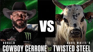 Cowboy Cerrone Vs Twisted Steel Dale Brisby Break Down [upl. by Atinar]