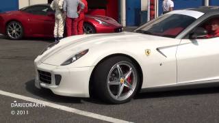 Ferrari 599 GTB HGTE  w Tubi Exhaust Starting Up [upl. by Aznaed867]