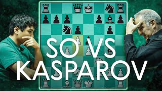 Ultimate Blitz Challenge Wesley So vs Garry Kasparov Wesleys Immortal [upl. by Dannye]