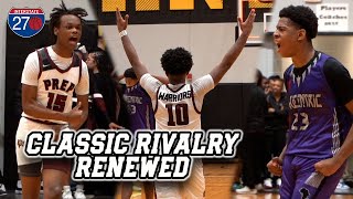 RIVALRY RENEWED in the DISTRICT FINALS Harvest Prep and Africentric GO AT IT Full Game Highlights [upl. by Linkoski]