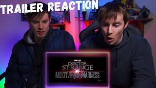 Doctor Strange in the Multiverse of Madness  Super Bowl Trailer  REACTION [upl. by Key541]