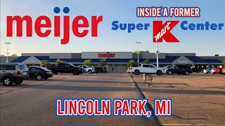 Meijer Inside Of A Former Super Kmart  Lincoln Park MI [upl. by Aranahs]