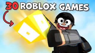 30 ROBLOX GAMES TO CURE BOREDOM [upl. by Enala689]