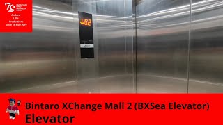 Mitsubishi elevator at Bintaro XChange Mall 2  South Tangerang BXSea Elevator [upl. by Valdemar486]