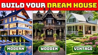 Would You Rather  Build Your dream House 🏡🌈🤑 Zebra Quiz [upl. by Ettereve]