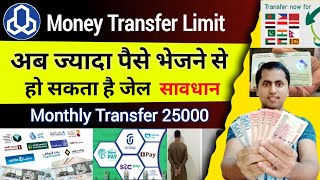 Money Transfer Limit in Saudi Arabia  International money transfer limit  Al Rajhi Money transfer [upl. by Mallen426]